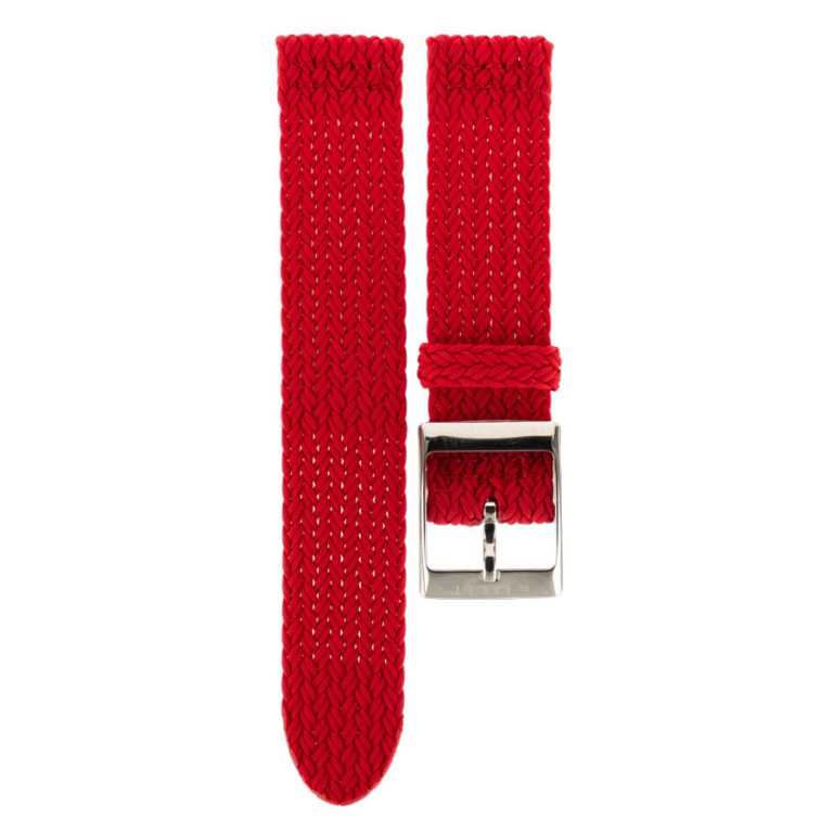 TUhrenarmband Textil 20 mm | schönes rot