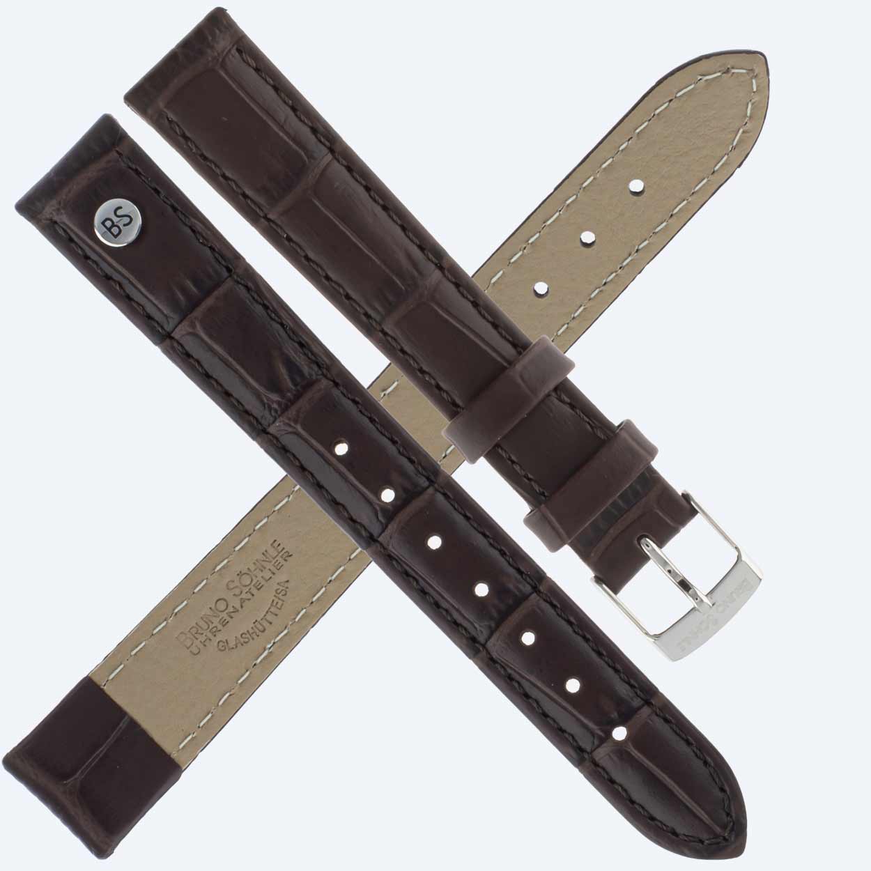 Uhrenarmband Bruno Söhnle dunkelbraun