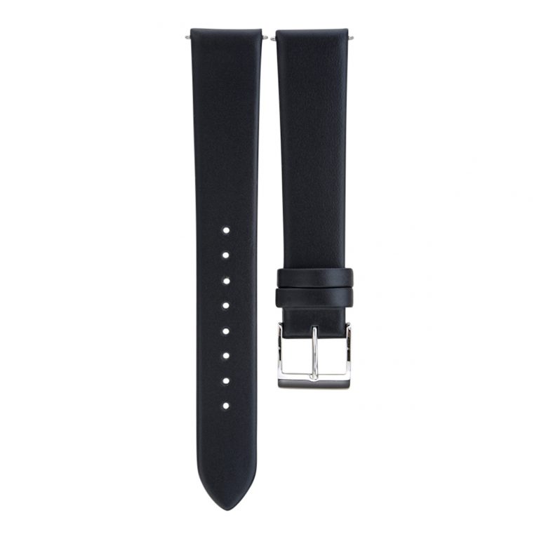 Junghans Max Bill Uhrenarmband schwarz, 17mm