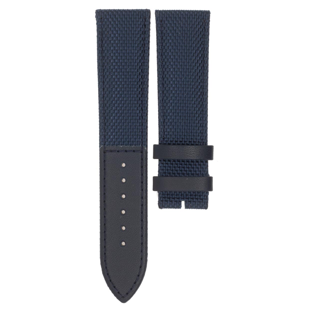 Ersatzband Uhrenarmband Mühle Glashütte Canvas Textil Herren 22 mm nauticblau für 29er Big Modelle mit Schnellwechselsystem dresden juwelier netz