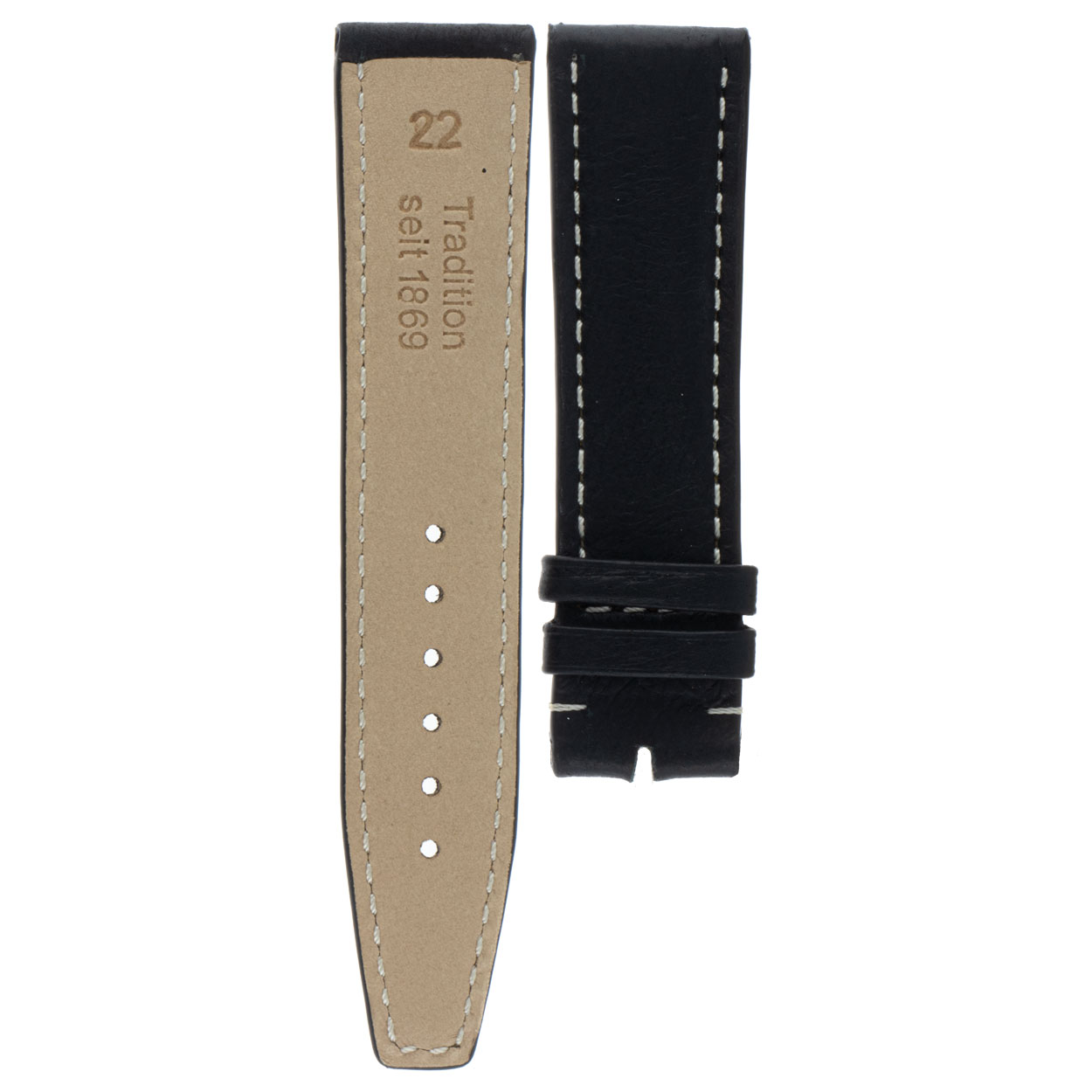 29er Big - Uhrenarmband schwarz 22 mm | Mühle Glashütte – Bild 3