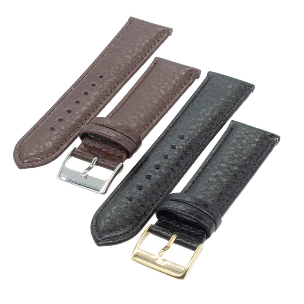 Uhrenarmbänder Armbänder Leder schwarz braun