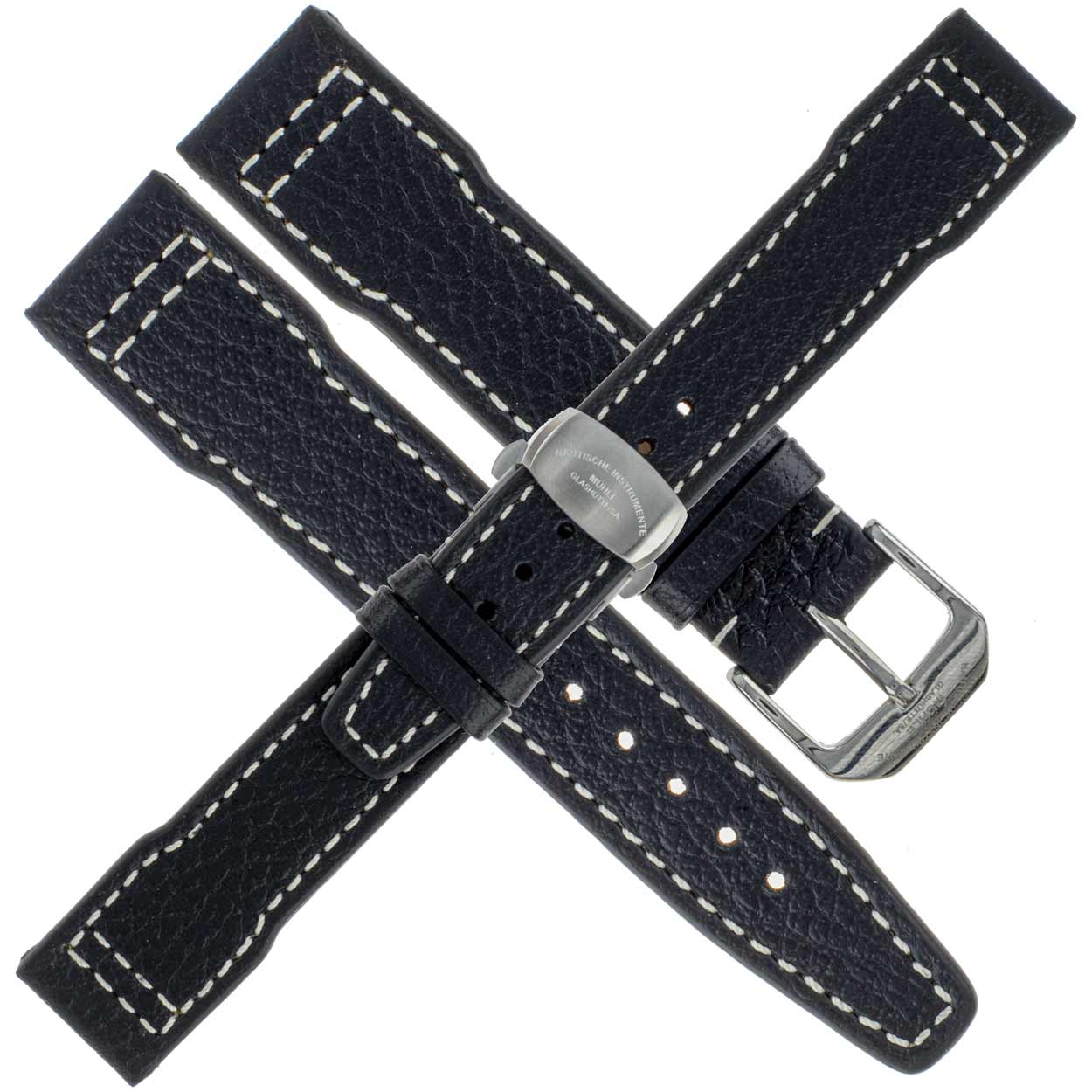 Uhrenarmband Terrasport schwarz, Mühle Glashütte