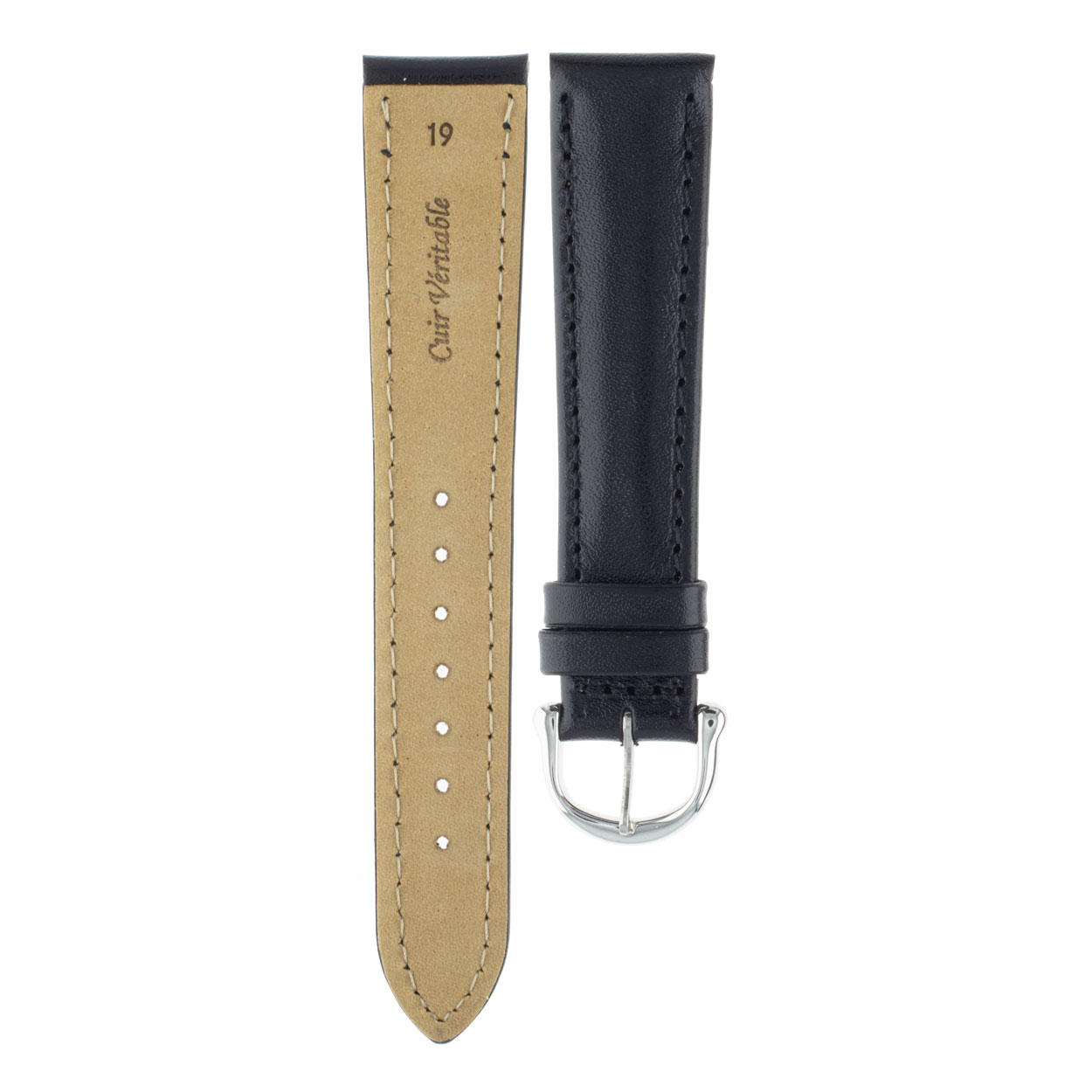 UAB Herren 18-19 mm Büffelleder schwarz | Maurice Lacroix – Bild 3