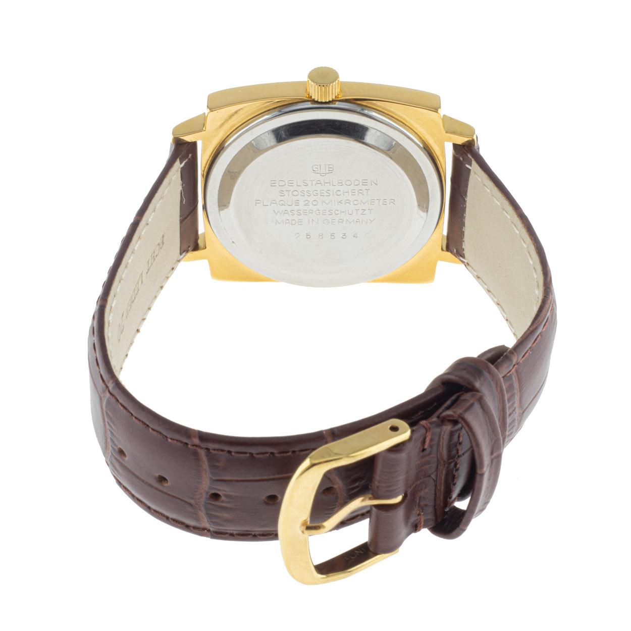 Spezimatic Bison Kal. 75 | vergoldet | Glashütte – Bild 3