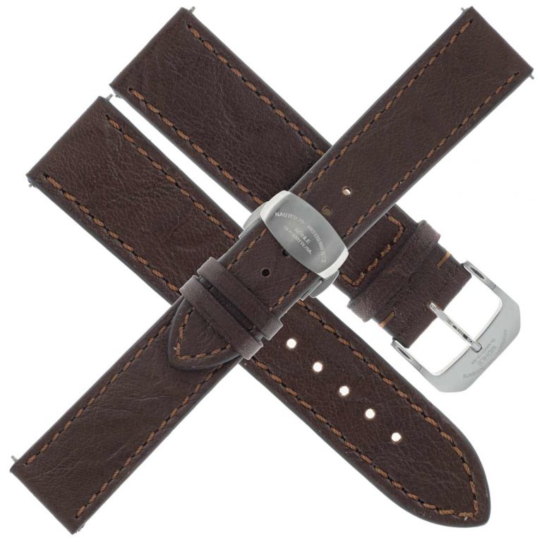 Mühle Glashütte Uhrenarmband dunkelbraun