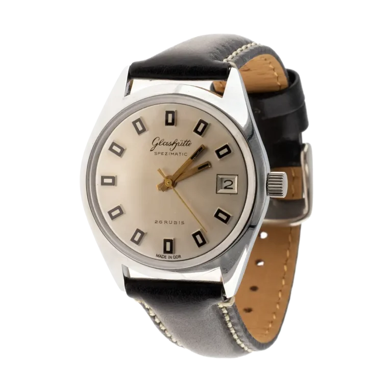 GUB Spezimatic Kal. 75 Glashütte verchromt