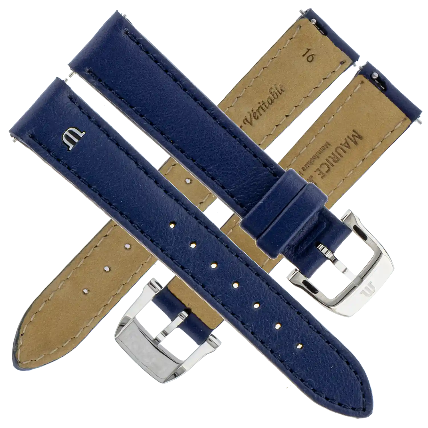 Uhrenarmband Eliros Elegant blau Damen | Maurice Lacroix