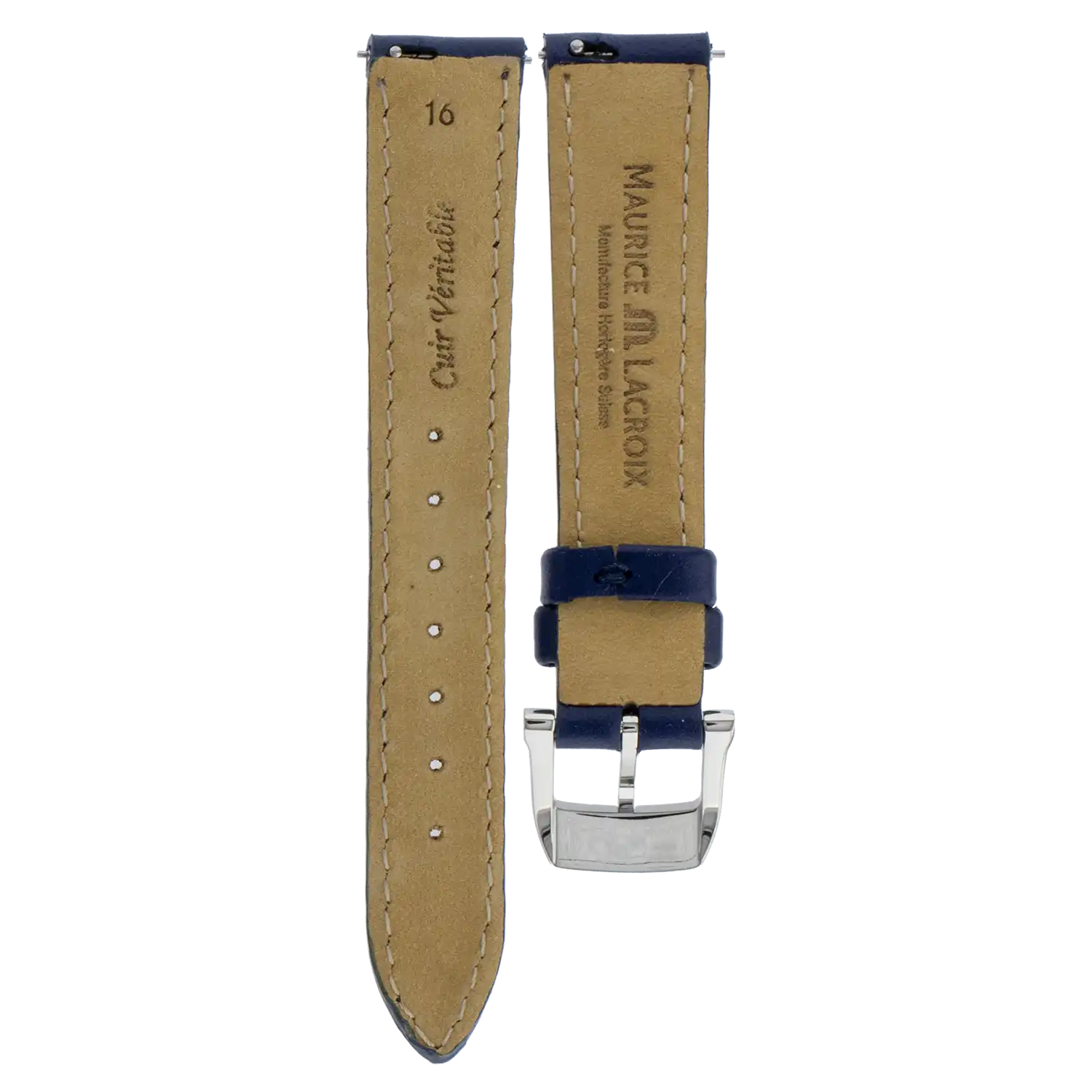 Uhrenarmband Eliros Elegant blau Damen | Maurice Lacroix – Bild 2