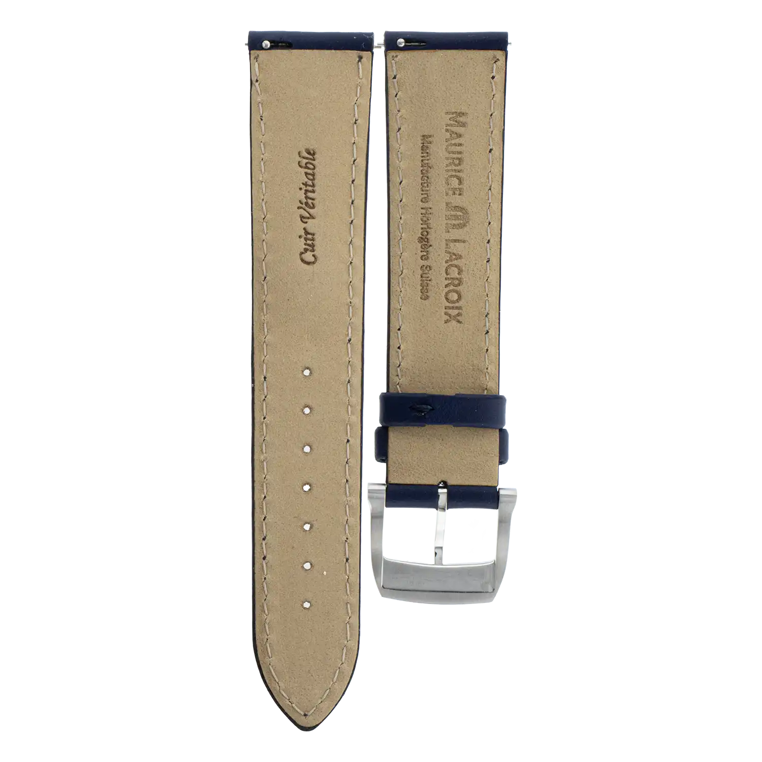 Uhrenarmband Eliros Elegant blau | Maurice Lacroix – Bild 2