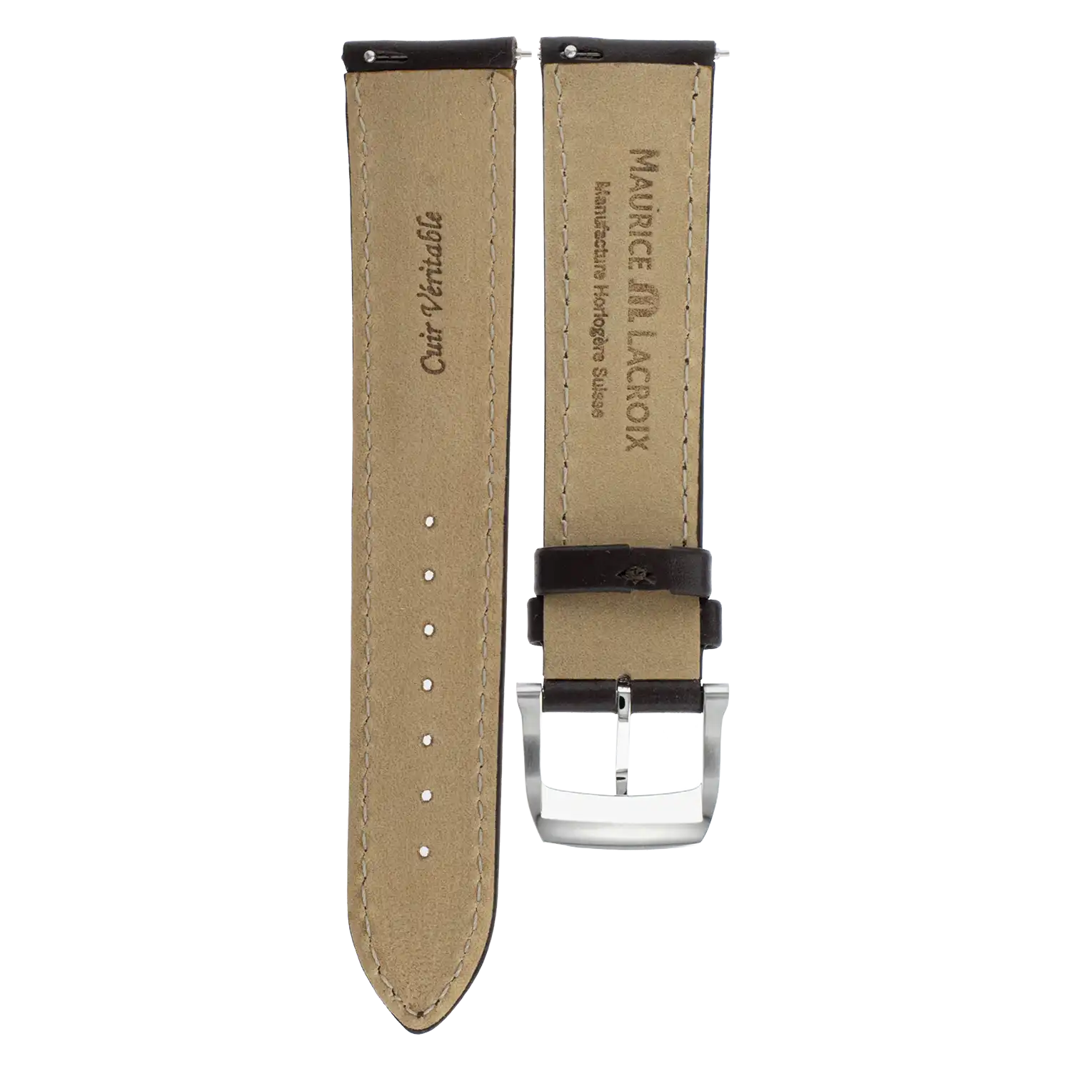 Uhrenarmband Eliros Elegant braun | Maurice Lacroix – Bild 2