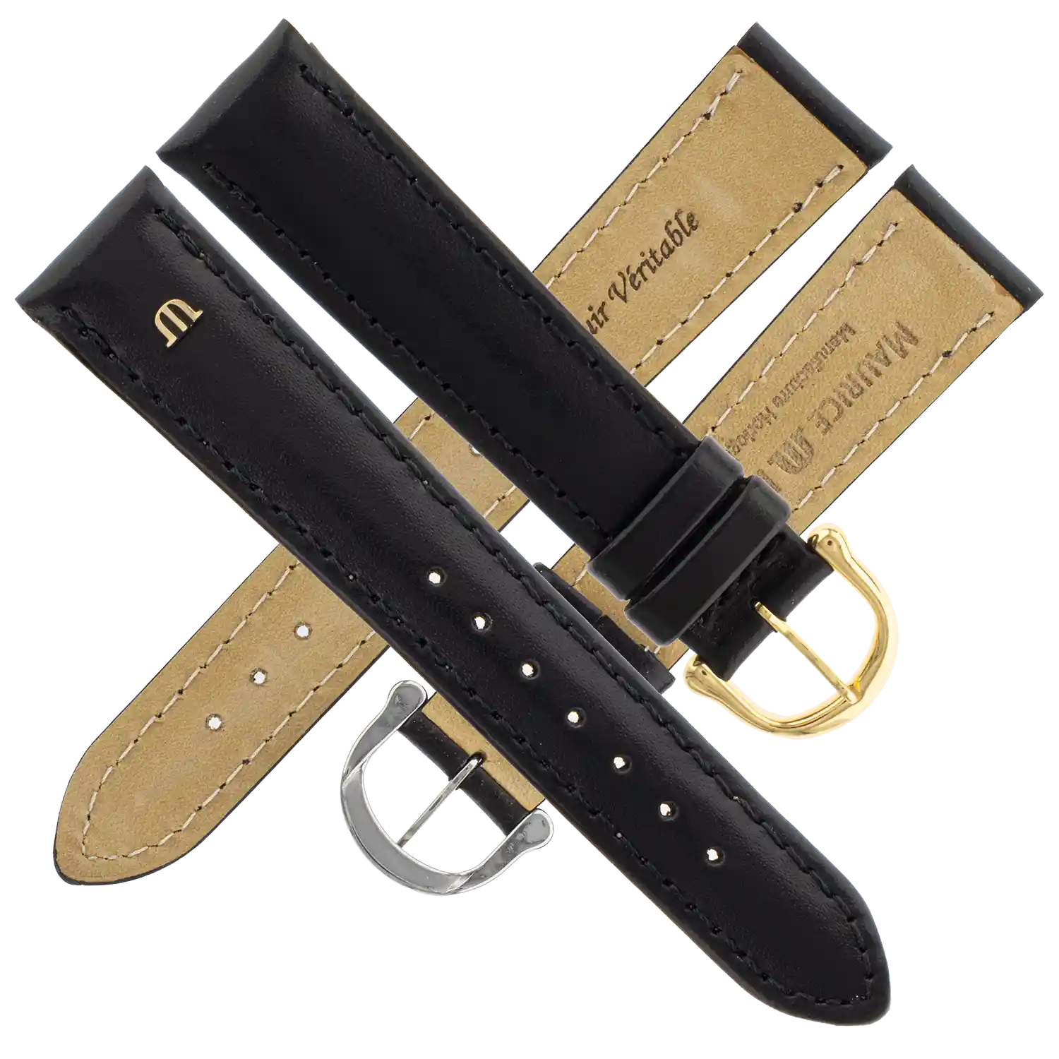 Uhrenarmband Eliros 1975 schwarz Herren | Maurice Lacroix